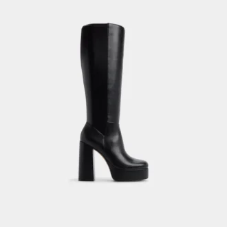 Albie-wc Bottes montant jusqu&rsquo;aux genoux, mollets larges