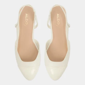 Ballerines à bride arrière Clementinne, talon carré