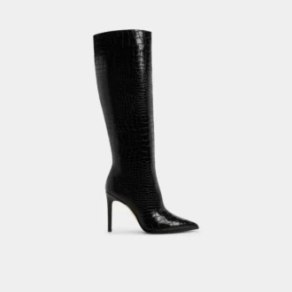Bottes Alabrenda montant jusqu&rsquo;aux genoux, talon aiguille