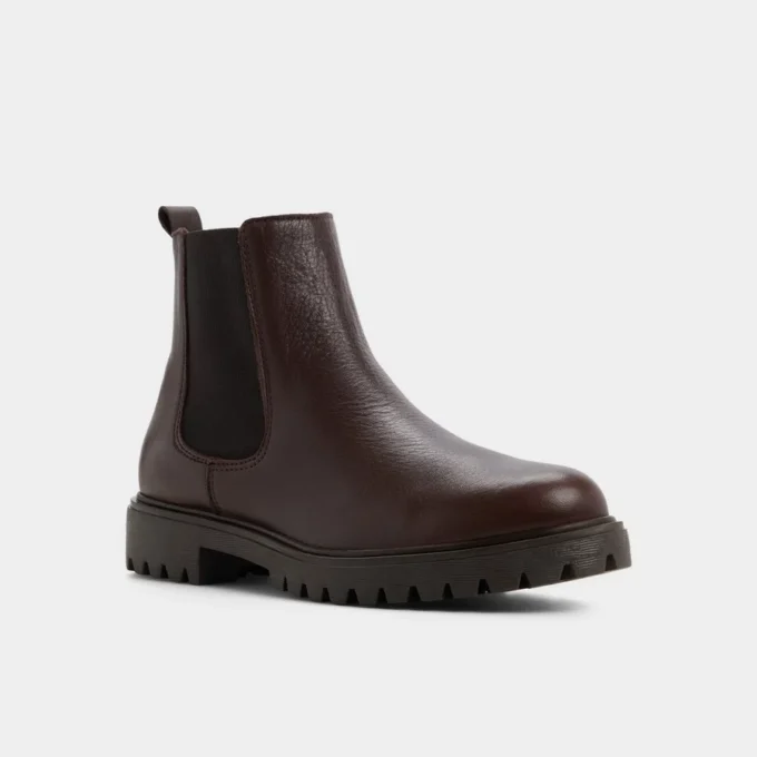 Bottes Chelsea Adalitlan, semelle crantée