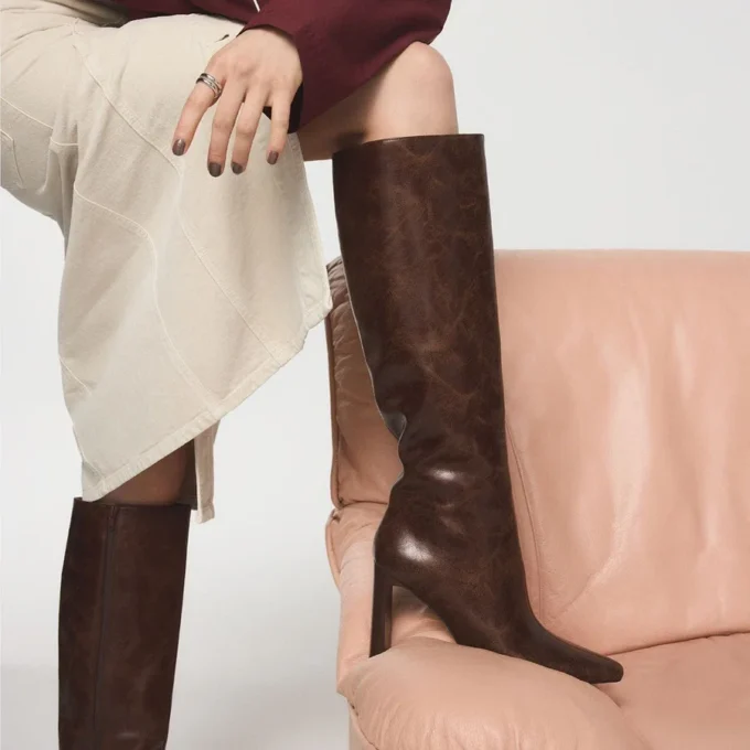 Bottes Elyne montant jusqu&rsquo;aux genoux