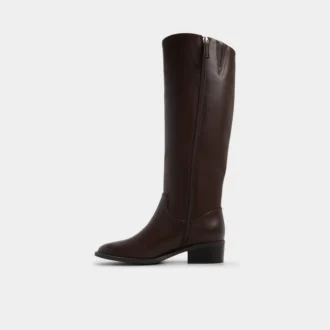 Bottes Kaydienh montant jusqu&rsquo;aux genoux, talon bloc