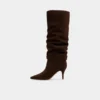 Bottes Kimmia montant jusqu&rsquo;aux genoux, talon aiguille