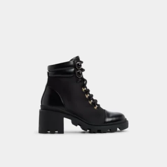 Bottes à lacets Mariettia, semelle crantée