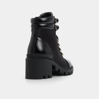 Bottes à lacets Mariettia, semelle crantée