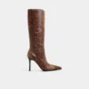 Bottes Re-emily montant jusqu&rsquo;aux genoux, talon aiguille