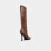 Bottes Re-emily montant jusqu&rsquo;aux genoux, talon aiguille