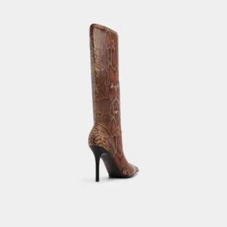 Bottes Re-emily montant jusqu&rsquo;aux genoux, talon aiguille