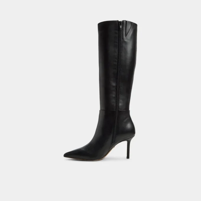 Bottes Saphiria montant jusqu&rsquo;aux genoux, talon aiguille