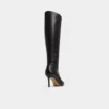 Bottes Saphiria-wc montant jusqu&rsquo;aux genoux, mollets larges