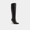 Bottes Saphiria-wc montant jusqu&rsquo;aux genoux, mollets larges