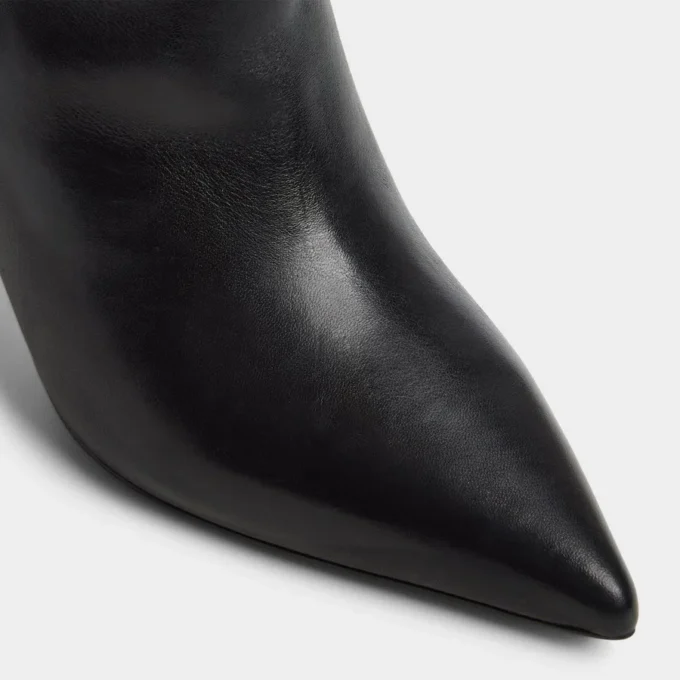 Bottes Saphiria-wc montant jusqu&rsquo;aux genoux, mollets larges