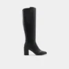 Bottes Satori montant jusqu&rsquo;aux genoux, talon carré