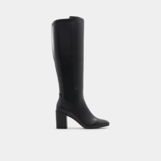 Bottes Satori montant jusqu&rsquo;aux genoux, talon carré
