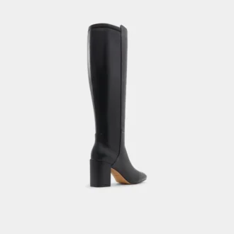 Bottes Satori montant jusqu&rsquo;aux genoux, talon carré