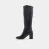 Bottes Satori-wc montant jusqu&rsquo;aux genoux, mollets larges