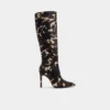 Bottes à talons aiguilles montant jusqu&rsquo;aux genoux Alabrenda