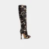 Bottes à talons aiguilles montant jusqu&rsquo;aux genoux Alabrenda