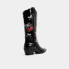 Bottes western Cherrily montant jusqu&rsquo;aux genoux