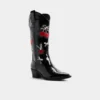 Bottes western Cherrily montant jusqu&rsquo;aux genoux