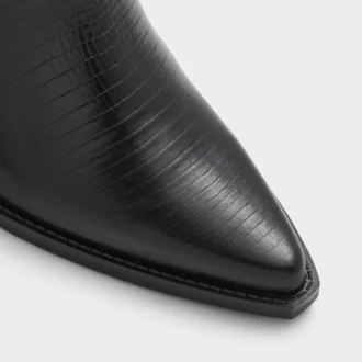 Bottes western Nevada montant jusqu&rsquo;aux genoux, noires