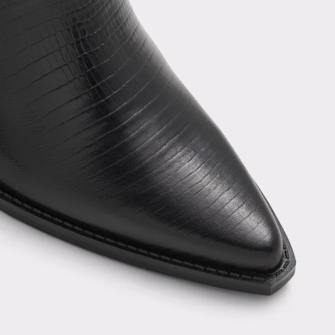 Bottes western Nevada montant jusqu&rsquo;aux genoux, noires