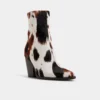 Bottines Norelle, talon carré