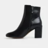 Bottines Satorimini, talon carré
