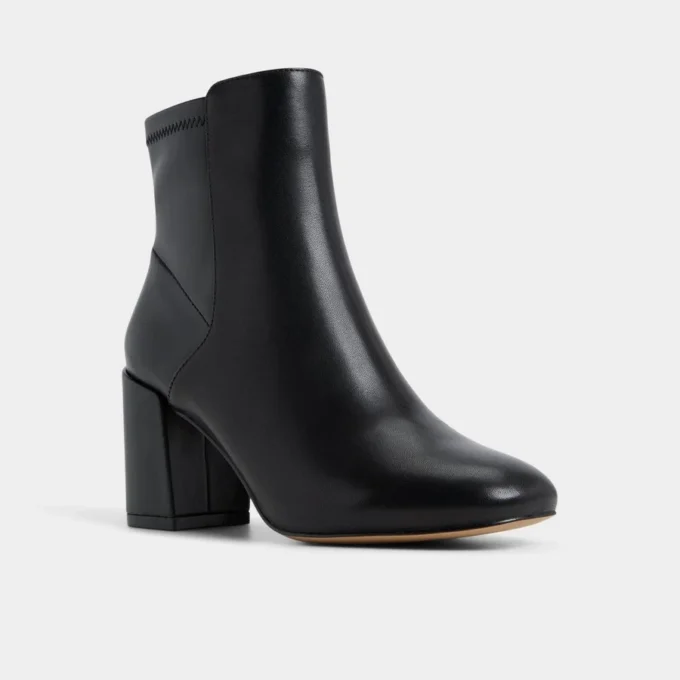Bottines Satorimini, talon carré