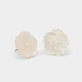 Boucles d&rsquo;oreilles Camelliaa