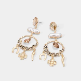 Boucles d&rsquo;oreilles Chances Chandelier