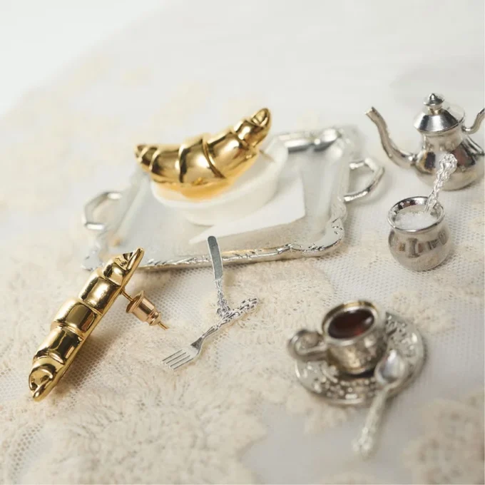 Boucles d&rsquo;oreilles Croissants