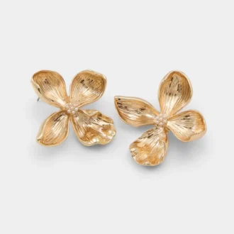 Boucles d&rsquo;oreilles imposantes Florapearl