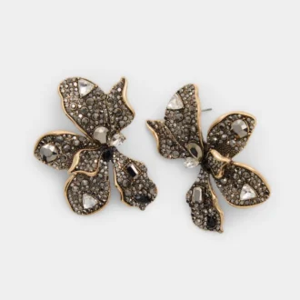 Boucles d&rsquo;oreilles imposantes Flowie
