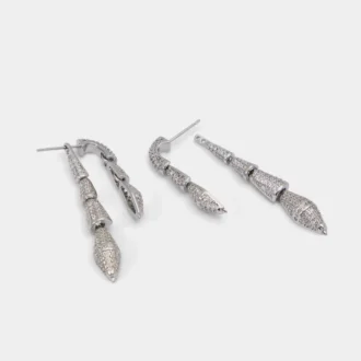 Boucles d&rsquo;oreilles Serpente