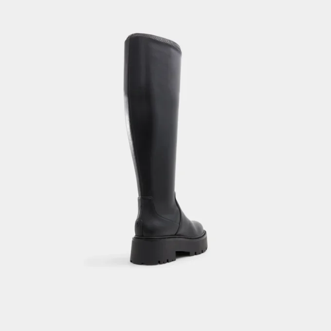 Carelden-wc Bottes montant jusqu&rsquo;aux genoux, mollets larges