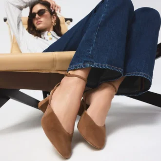 Chaussures à talons et lanières Elianie, talon bloc