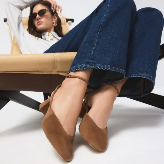 Chaussures à talons et lanières Elianie, talon bloc