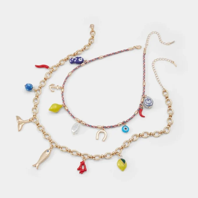 Collier à breloque Amalfi