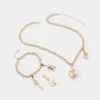 Ensemble collier et bracelet Bemyvalentine