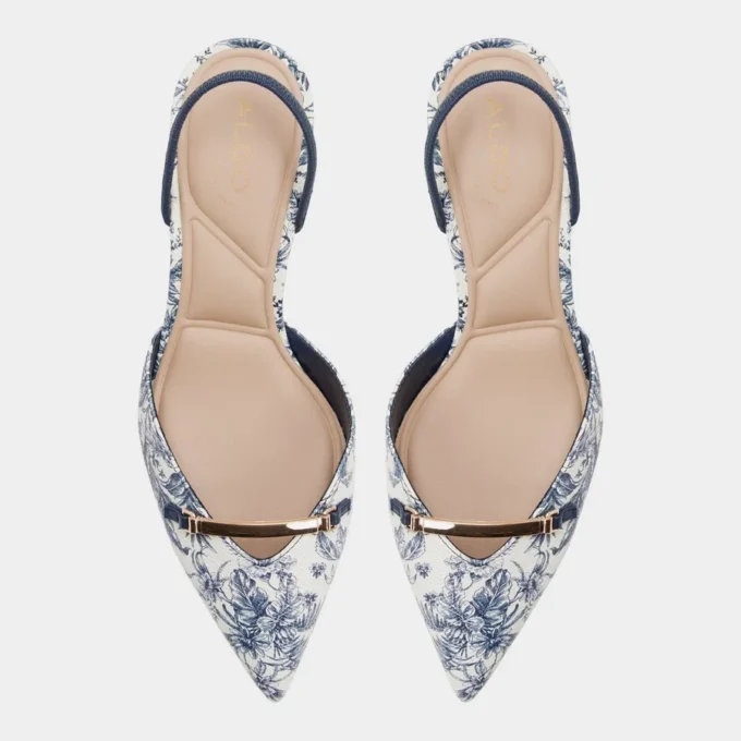 Escarpins à bride arrière Nailah, talon bobine Escarpins à bride arrière Nailah, talon bobine