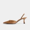 Escarpins à talon ouvert Nailah-xt, talon bobine