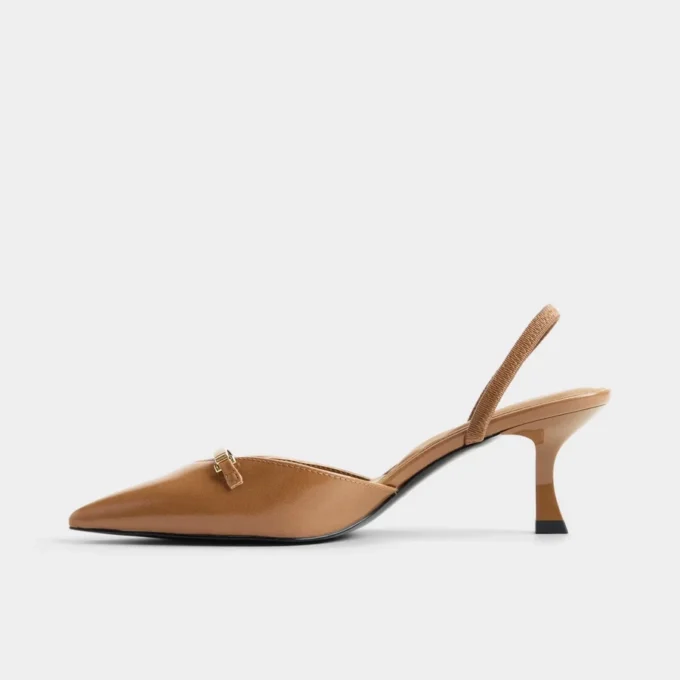 Escarpins à talon ouvert Nailah-xt, talon bobine