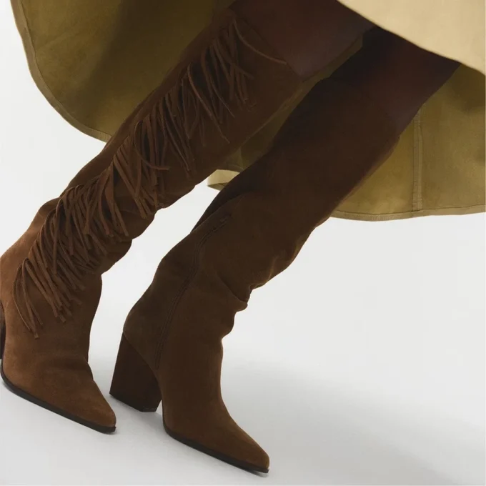 Kaelya-wc Bottes montant jusqu’aux genoux, mollets larges Kaelya-wc Bottes montant jusqu’aux genoux, mollets larges