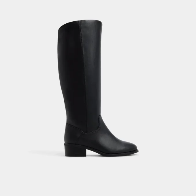Kaydienh-wc Bottes montant jusqu&rsquo;aux genoux, mollets larges