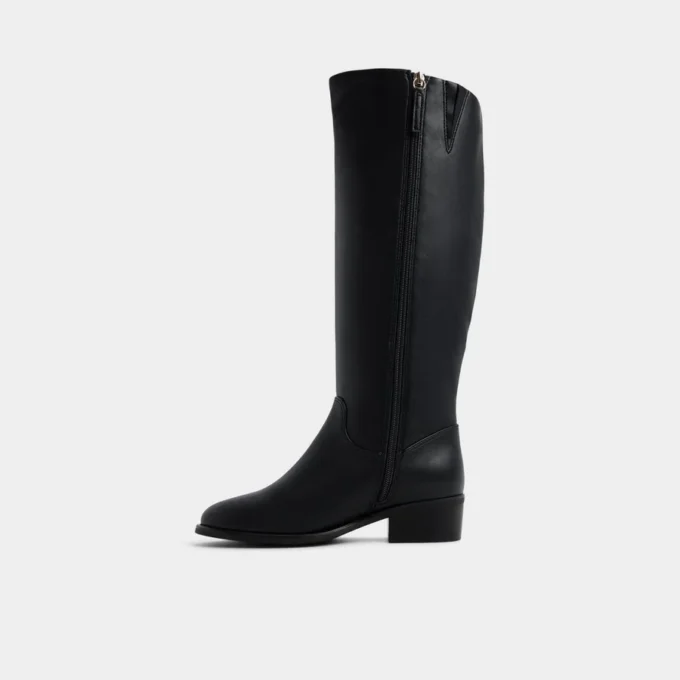 Kaydienh-wc Bottes montant jusqu&rsquo;aux genoux, mollets larges