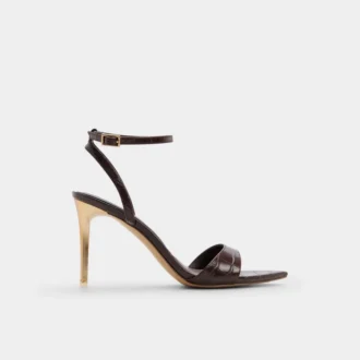 Leandra Sandale à talons et lanières, talon aiguille