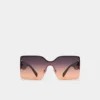 Lunettes de soleil carrées Lalaendrax
