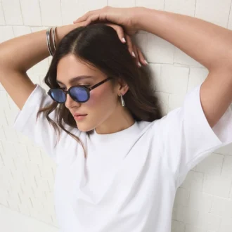 Lunettes de soleil ovales Beellax