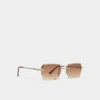 Lunettes de soleil rectangulaires Kaaolle